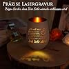 Personalisiertes Windlicht Glas - Geschenk Für Beste Freundin