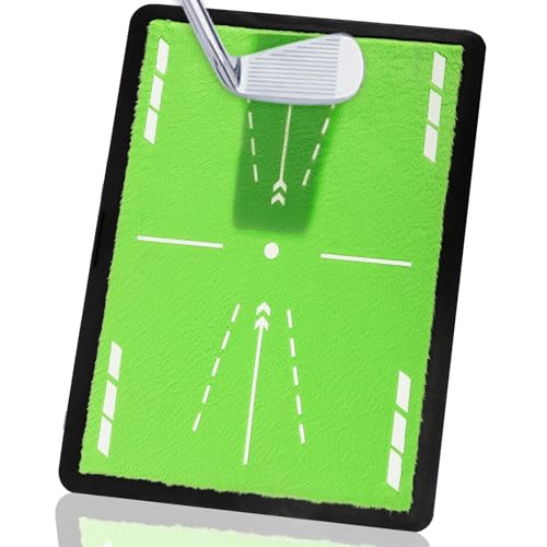 Qonutoci Golf Hitting Mat & Swing Trainer - 17.3