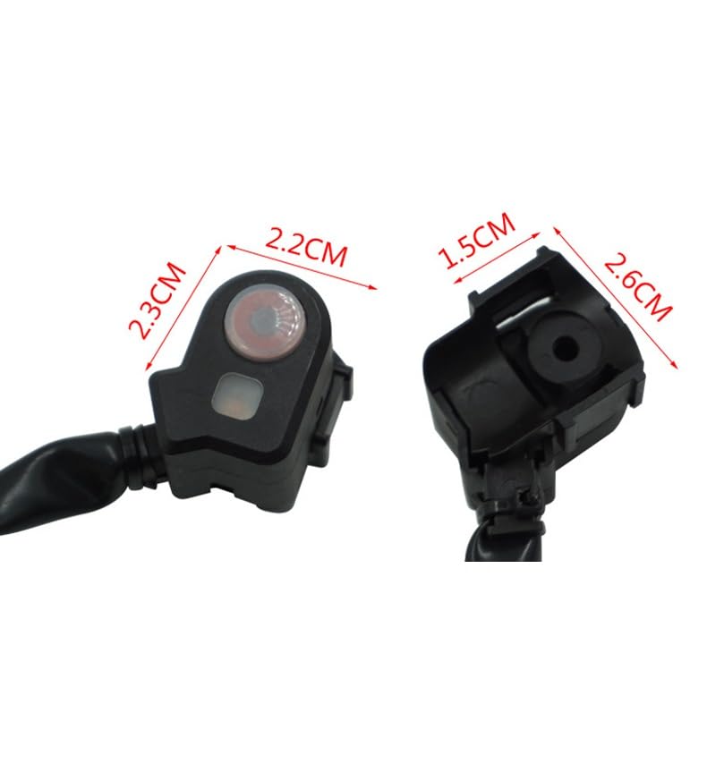 Botón electrónico de arranque para rutas nocturnas e interruptor Honda CRF450 6