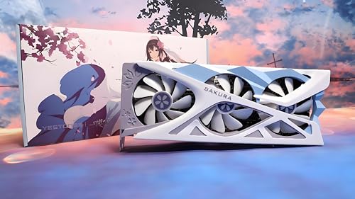 Amazon | YESTON 樱瞳花嫁 YESTON RX 9070 XT-16GD6 Sakura OC