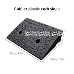 Portable-Heavy-Duty-Rubber-Shed-Rubber-Curb-Ramp-with-Stable-Grid-Structure-Connectable-Sidewalk-Curb-Ramp-Portable-Driveway-Ramps-Ideal-for-Wheelchair-Ramp-Motorcycle-Ramp-Driveway-Ramps