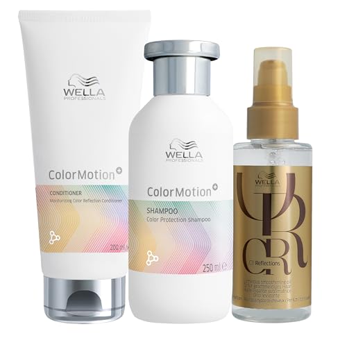 Cheveux colorés et abîmés : routine Wella ColorMotion+ anti-dégorgement