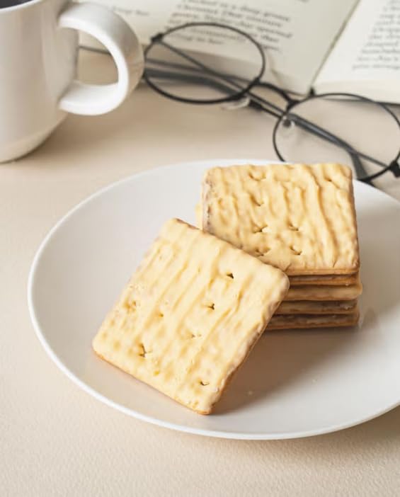 Galletas Cheese Crackers 72g con relleno cremoso de queso miniatura 6