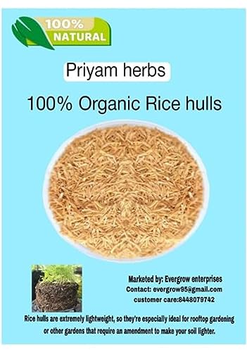 Organic Rice Husk for Plants/Trees/Soil (10 KG)
