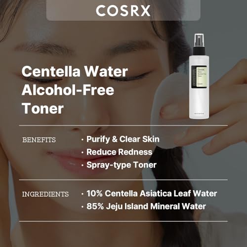 image for COSRX Alcohol-Free Cica Toner, 150ml / 5.07 fl.oz | Spray-type Korean 