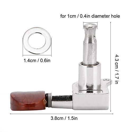 Alomejor Guitare Corde Tuning Pegs 3L3R Chrome Tuners Guitare Mécaniques pour Folk Acoustique Guitare Électrique Tuner… - Les Beatles, Paul McCartney, John Lennon, RIngo Starr, George Harrison Alomejor Guitare Corde Tuning Pegs 3L3R Chrome Tuners Guitare Mécaniques pour Folk Acoustique Guitare Électrique Tuner… – Image 3