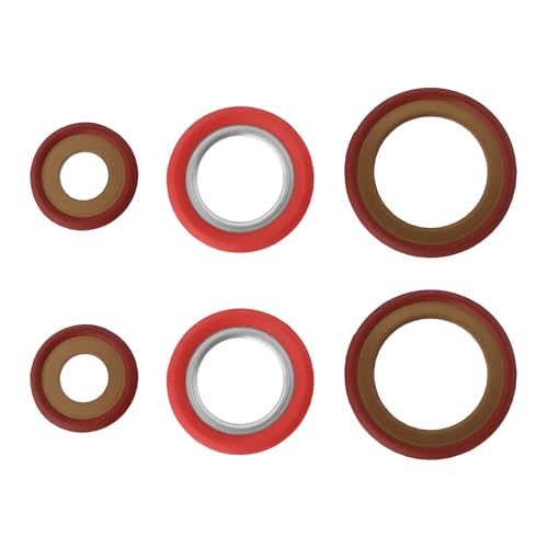 YINETTECH 6 Juntas de Condensador de Aire Acondicionado para Coche DS7Z19B596A 5181037 Compatible con Ford
