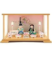 Amazon | 雛人形 久月 ひな人形 雛 ケース飾り 親王飾り よろこび雛
