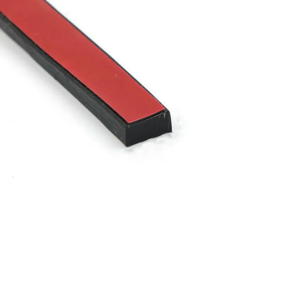 Yfshc 5X10mm 50Cm Self Adhesive Black Silicone Rubber Strip Furniture Anti-Skid Resistant Durable Shock Absorption And Anti-Collision Gasket-50Cm