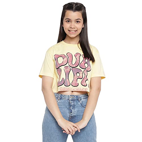 Image of Li'l Tomatoes Girls T-Shirt|Cotton|Relaxed Fit