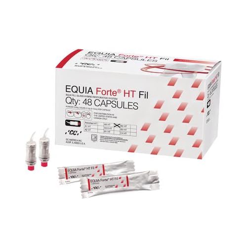 GC 013597 Equia Forte HT Fil Glass Ionomer Restorative A3 48/Pk