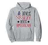  Sexy American Girl USA Women America Lady Pullover Hoodie
