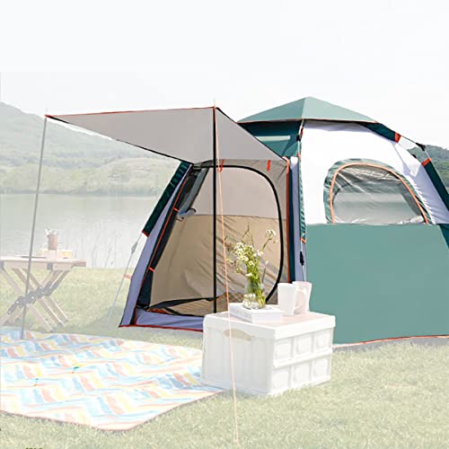Tente Pop Up 6 Personnes spacieuse contre la pluie et le vent