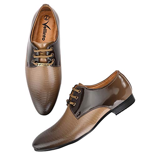 Image of Vellinto Mens Leather Oxford