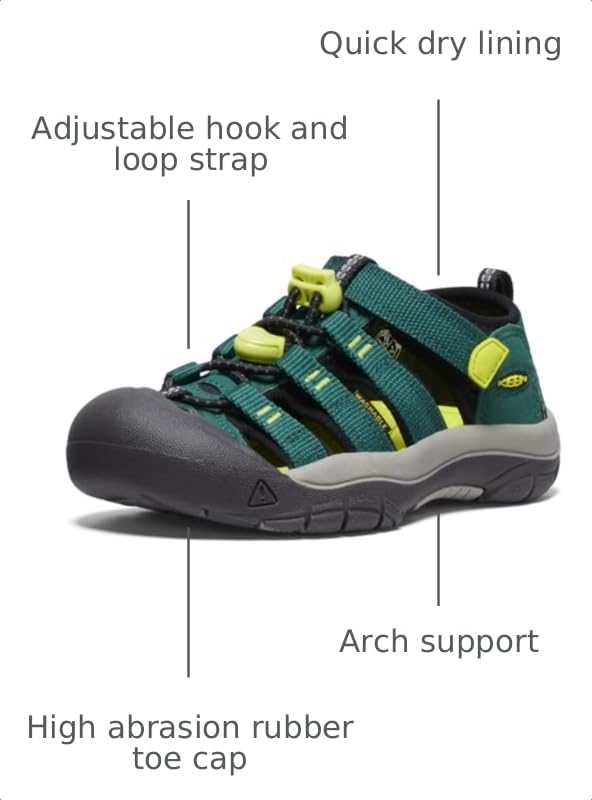 Image of KEEN Unisex-Child Newport H2 Closed Toe Water Sandals