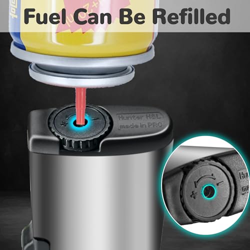 Urgrette 2 Pack Torch Lighter Refillable Butane Lighters Single Jet Flame Mini Pocket Lighter Gas Adjustable Flame for Camping BBQ Grill Candle Party (Without Fuel) - Image 4