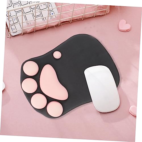 Tapis de souris ergonomique design patte de chat idée cadeau gaming