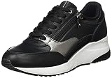 Suela Antideslizante XTI 43124, Zapatillas Mujer, Negro, 38 EU
