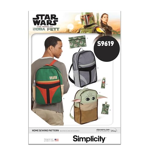 Simplicity SS9619OS Craft Backpack and Accessories OS (One Size Only), Brown
