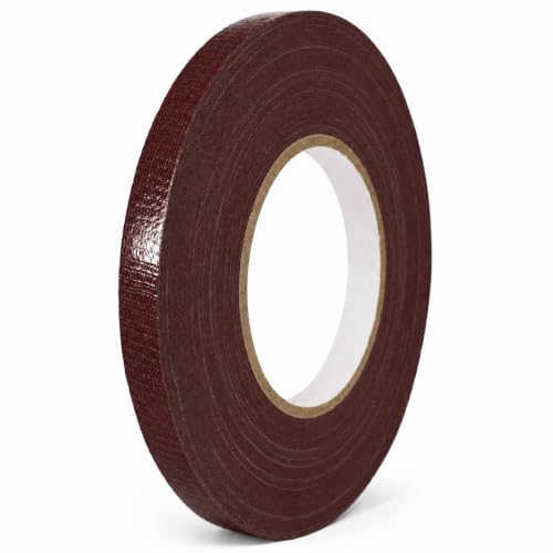 Image of GGR Supplies CDT-36 Industrial Grade Cloth Duct Tape, Burgundy 1 /2 Inch x 60 Yards, Waterproof UV Resistant Heavy Duty, Clean Removal with No Sticky Residue for Repairs, Packaging, and Bundling