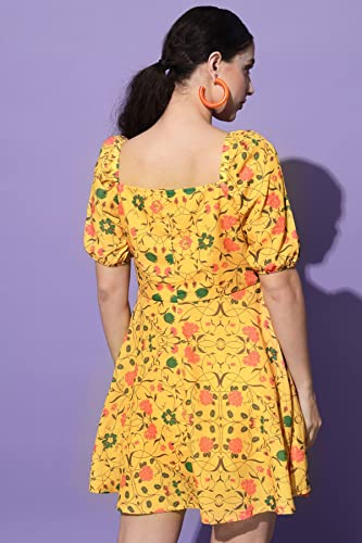 Image of SHOPPING QUEEN Women's Viscose Skater Dress