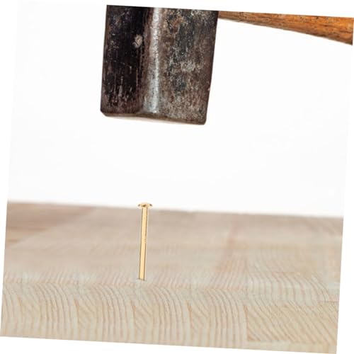 200 Piezas Clavos de Cabeza Redonda de Cobre Fuertes y Afilados para Muebles miniatura 4