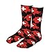 BGPTWLQMX Switzerland Flag Air Cushioned Running Socks Breathable Round Neck Socks