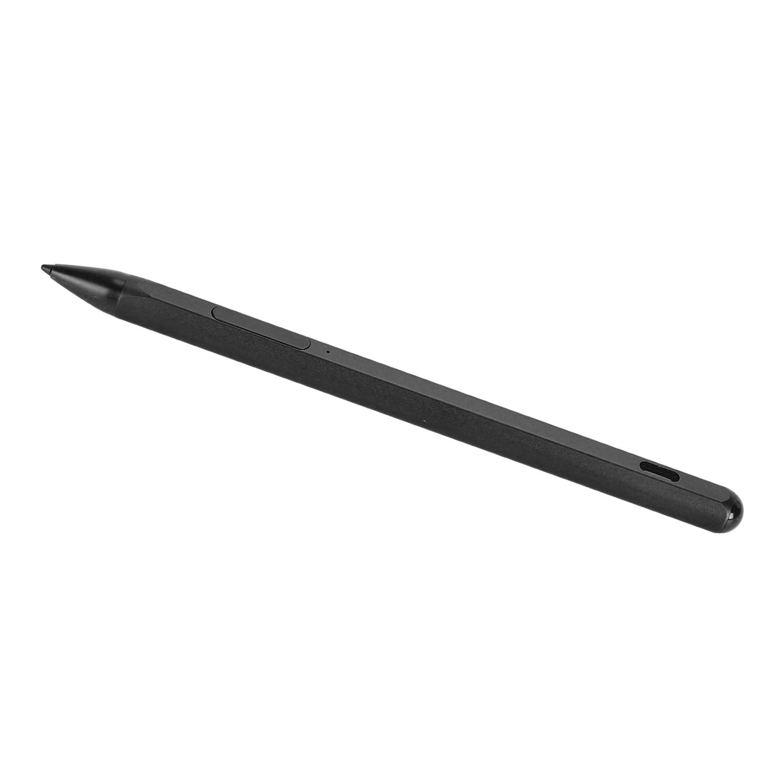 Fabater Penna Stilo, Penna Attiva Inclinabile MPP 2.0 con sensibilità Alla Pressione 4096, Stilo Capacitivo con 3 Punte di Ricambio e Clip per Pennino per Dispositivi Touchscreen Tablet (BLACK)