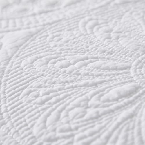Brandream 20231010QS0066 Luxury Medallion Quilt Bedding Set King Size Cotton Farmhouse Comforter Set Queen Size Bedspread Matelasse Coverlet Set thumb #8