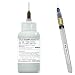 Produktbild EO-Flux-Dosierflasche FF-110 mit 50 ml Inhalt + EO-Flux-Pen, 7 ml unbefüllt, No-Clean Elektronik-Flussmittel 5,8% Feststoff, Handlöten, SMD-löten u. Litzenverzinnen, Dosiernadel aus Teflon-