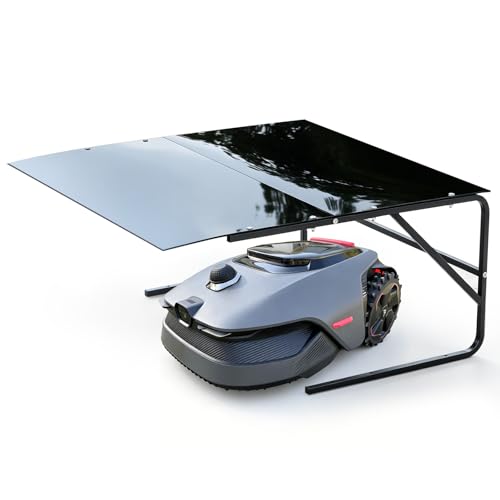 Robot Mower Garage, Rainproof UV-Proof Shelter for All Mowers(Large-Size)