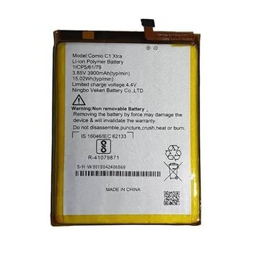 WildfabWildfab 3900 mAh c1 Xtra Replacement OG Battery for Comio c1 Xtra