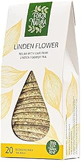 Linden Flower - Herbal Tea Bags - 100% Natural - 20 Bio Bags