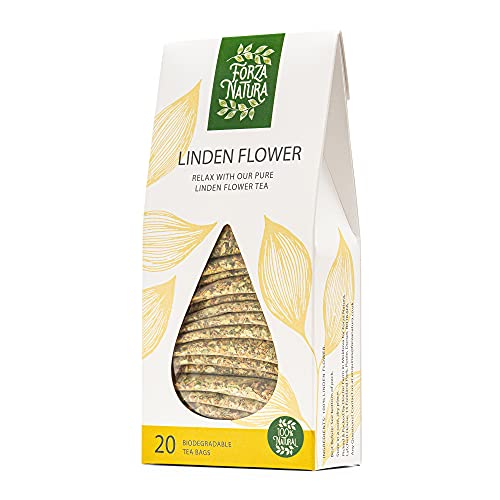 Linden Flower - Herbal Tea Bags - 100% Natural - 20 Bio Bags