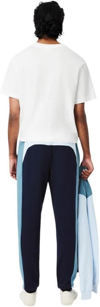 Lacoste Men's Tapered Colorblock Sweatpants