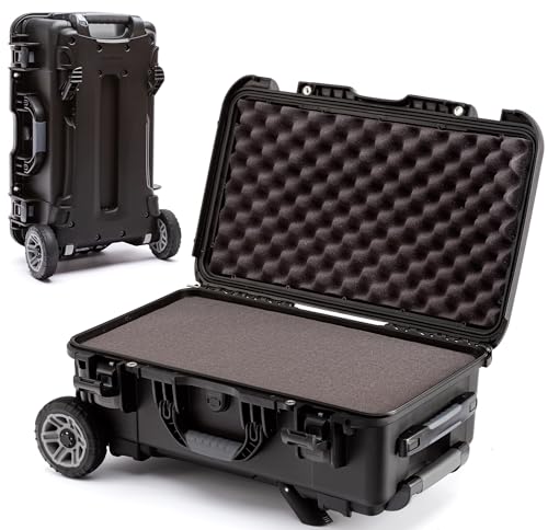 Image of NANUK 935 Waterproof Hard Case with Cubed Foam & Heavy-Duty Wheels, 22 inch x 14 inch x 9 inch - Dustproof, Impact-Resistant & Airline Carry-On Approved - Black