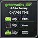 Greenworks 60V 8.0AH Ultra Power Battery | Provides Fade-Free Power for Maximum Performance | Compatible with 75 Tools