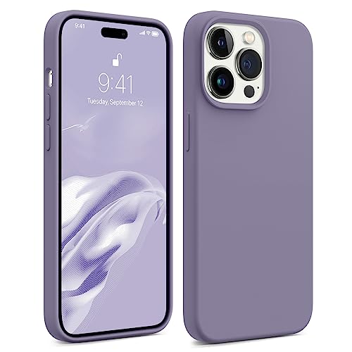 Coque antichoc iPhone 14 Pro Max protection militaire silicone lavande douce