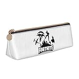 ペンケース フォートナイト 筆箱 ふでばこ 文具バッグ 筆入れ 三角ペンケース ペンポーチ Puレザー ファスナー おしゃれ 鉛筆ケース 万年筆 文房具 化粧ポーチ 小物入れ 大容量 防水 事務用品 男女兼用 学生用 社会人用 プレゼント