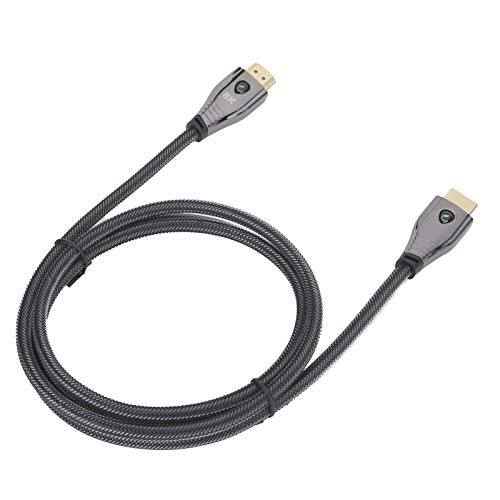 Cabo 8K, cabo adaptador de transmissão dinâmica, cabo adaptador com LED 60 Hz para linha HDMI(1,5 mi