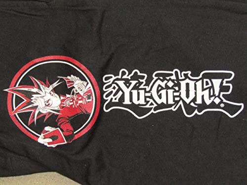 Yu-Gi-Oh! Quick Turn Logo Adult Men's Black Graphic Sleep Pajama Pants2