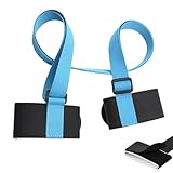 Transporte sin esfuerzo: avec une longueur réglable et un rembourrage confortable, notre bandoulière de ski est l'accessoire parfait pour un transport de ski confortable et sans tracas, adapté à différents types de corps.