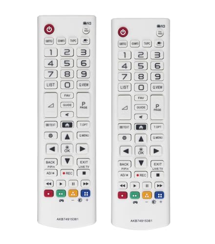 Télécommande de rechange LG pour résoudre les pannes de boutons sur modèles 43UF6800