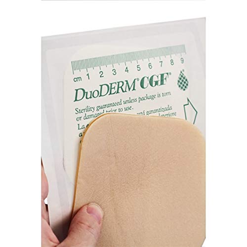 ConvaTec DuoDERM Control Gel Formula Dressings 4 X 4 Inches - 5 Each, Pack of 3