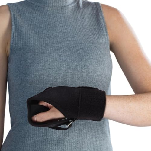 Finger Splint Brace Ability:Finger Rehabilitation Auxiliary Training Gloves for Elderly Patients, Anti-Spasticity Hand Therapy Equipment for Stroke Hemiplegia Patient and Athlete-Finger Universal