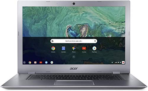 Image of Acer Chromebook 315, Intel Celeron N4000, 15.6 inch HD Display, 4GB LPDDR4, 64GB eMMC, Gigabit WiFi, Google Chrome, CB315-3H-C4QE (Renewed)