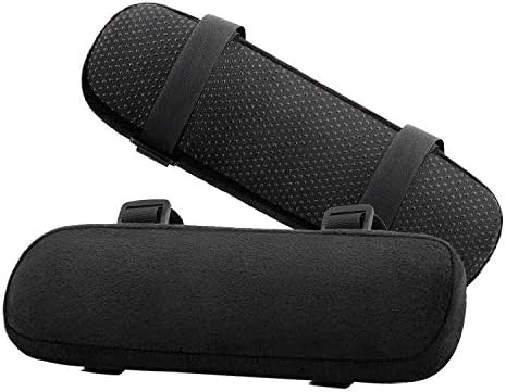 Armlehnenbezüge 2er-Set - Dehnbarer Schutz Für Bürostühle (25x9cm)