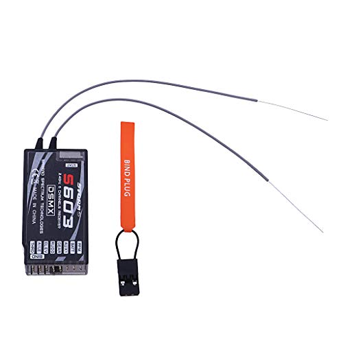 Flameer 2.4Ghz S603 PPM Receiver Para JR DSM-X DSM2 Transmissor Quadrotor Accs