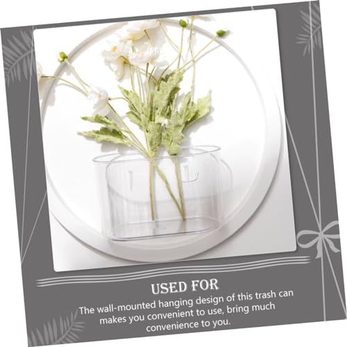 Caneca colgante transparente rectangular para cocina miniatura 5