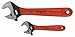 Crescent AT610CS 6-Inch and 10-Inch Cushion Grip Adjustable Wrench Set with 15/16-Inch Jaw Capacity, 2-Piece